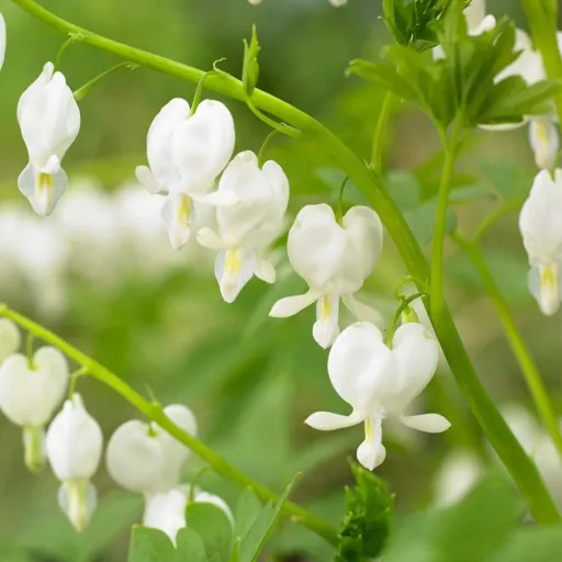 Old-Fashioned Bleeding Heart, Lady in a Bath, Lyre Flower