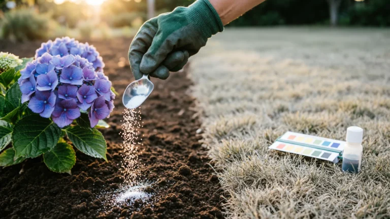 How to Use Aluminum Sulfate to Lower Soil pH (Safely & Quickly)